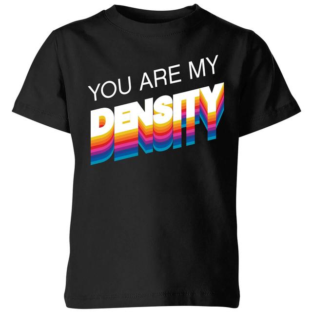 Camiseta para niño Back To The Future You Are My Density - Negro - 9-10 años on Productcaster.