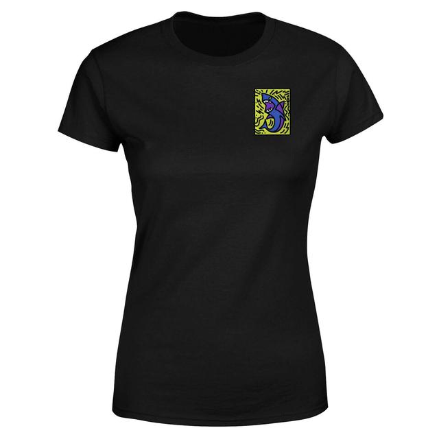 Jaws Doodle Icon Women's T-Shirt - Black - S on Productcaster.