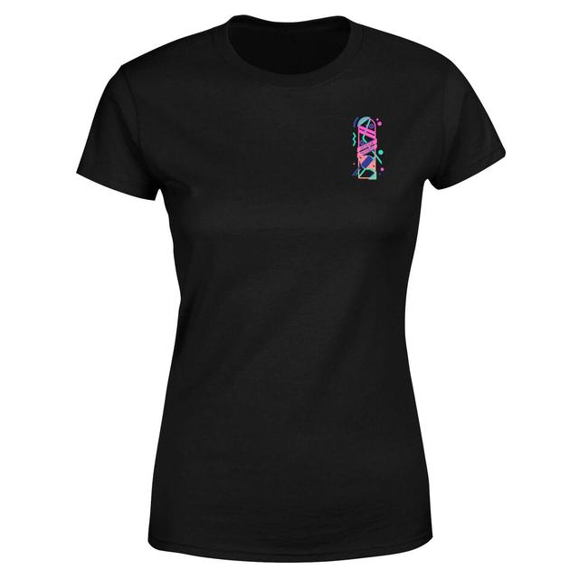 Back To The Future Hover Board Women's T-Shirt - Black - XS on Productcaster.