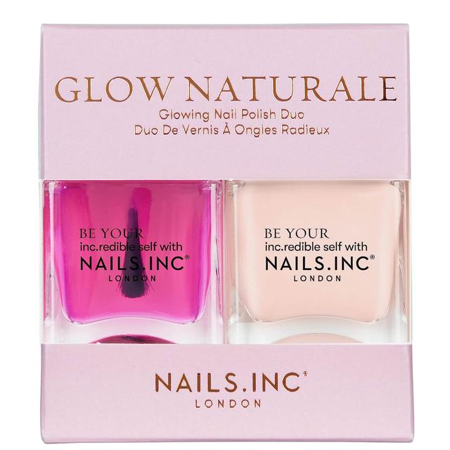 nails inc. Glow Naturale Nail Polish Duo on Productcaster.