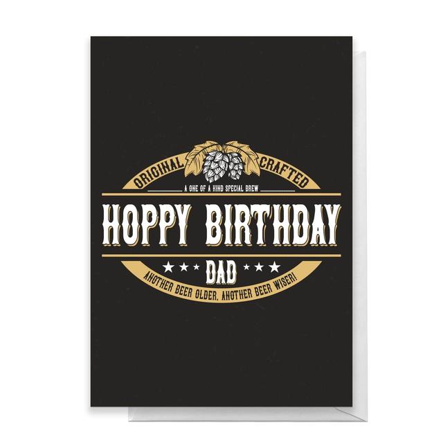 Hoppy Birthday Dad Greetings Card - Standard Card on Productcaster.