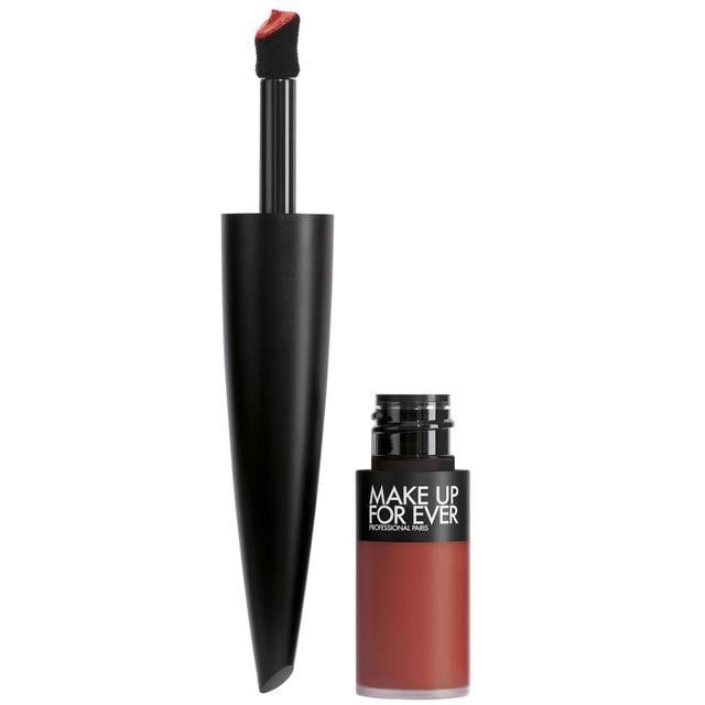 MAKE UP FOR EVER Rouge Artist For Ever Matte Lipstick 4.5ml (Various Shades) - Goji All The Times on Productcaster.