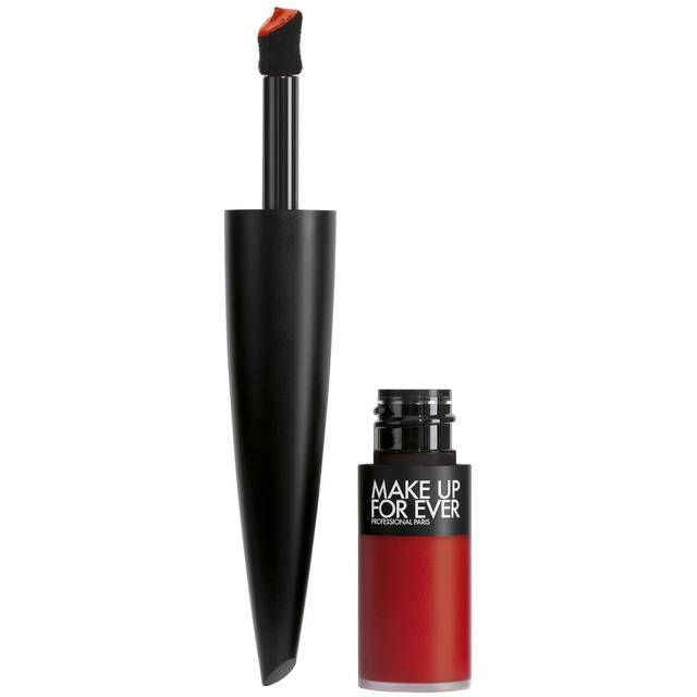 MAKE UP FOR EVER Rouge Artist For Ever Matte Lipstick 4.5ml (Various Shades) - Constantly On Fire on Productcaster.