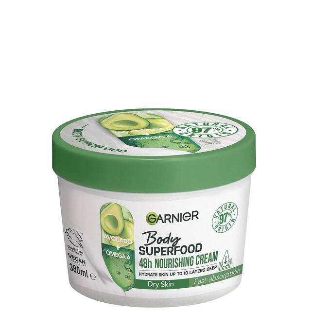 Garnier Body Superfood, Nourishing Body Cream, Avocado and Omega 6, 380ml on Productcaster.