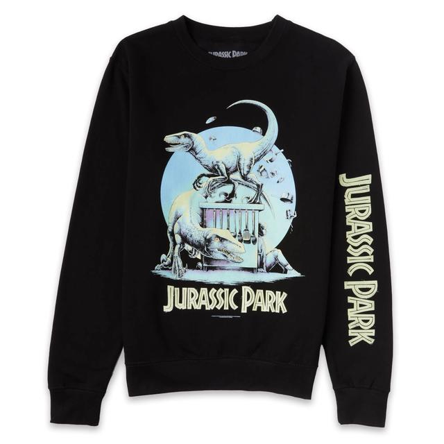 Sudadera unisex Luke Preece x Jurassic Park An Adventure 65 Million Years In The Making - Negro - S on Productcaster.