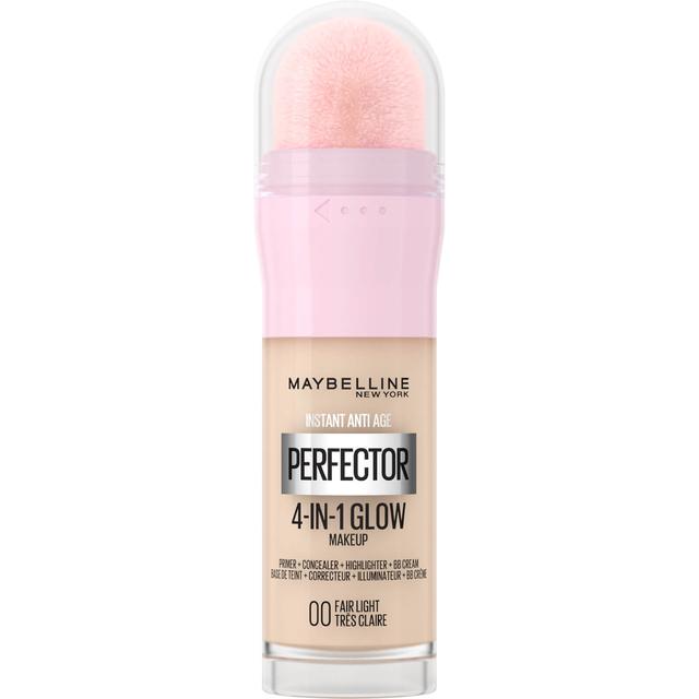 Maybelline Instant Anti Age Perfector 4-in-1 Glow Primer, Concealer, Highlighter, BB Cream 20ml (Various Shades) - Fair Light on Productcaster.