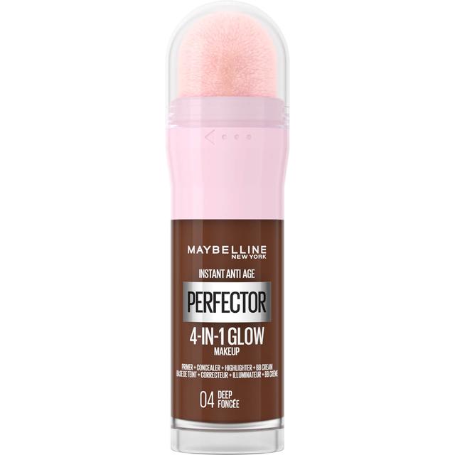 Maybelline Instant Anti Age Perfector 4-in-1 Glow Primer, Concealer, Highlighter, BB Cream 20ml (Various Shades) - Deep on Productcaster.