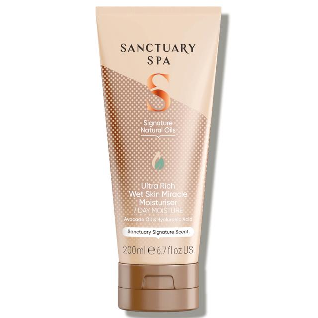 Sanctuary Spa Signature Natural Oils Ultra Rich Wet Skin Miracle Moisturiser 200ml on Productcaster.