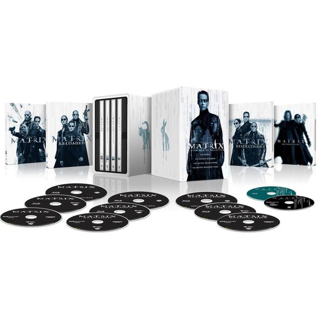 The Matrix : Collection comprenant 4 Film 4K Ultra HD - Coffret Steelbook (Blu-ray Inclus) on Productcaster.