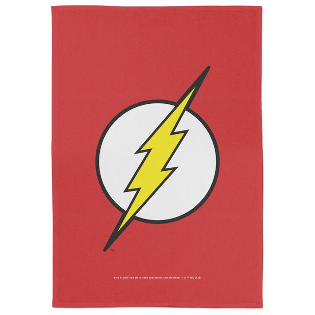 The Flash Flash Tea Towel on Productcaster.