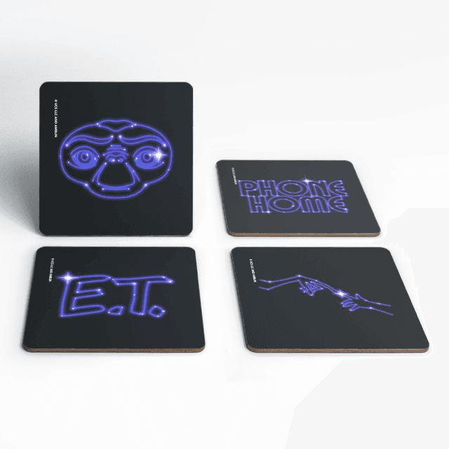 E.T. the Extra-Terrestrial E.T. Coaster Set on Productcaster.