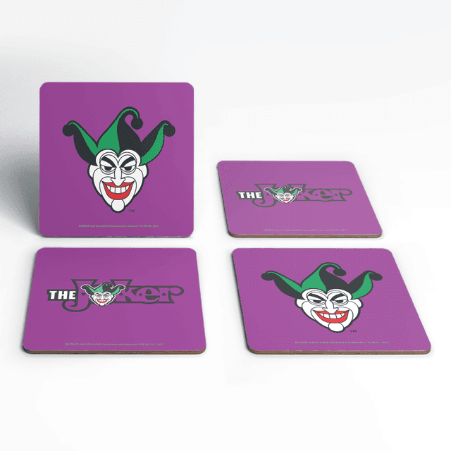 Set de posavasos con logotipo de Joker on Productcaster.