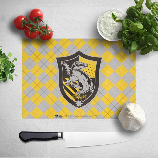 Harry Potter Hufflepuff House Chopping Board on Productcaster.