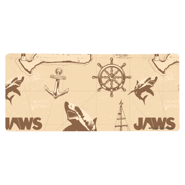 Alfombrilla de ratón Jaws Map Gaming - Grande on Productcaster.