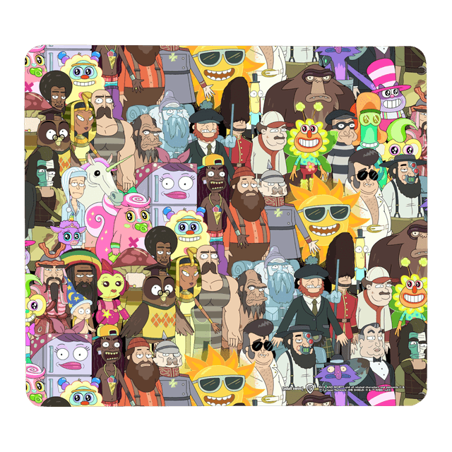 Rick and Morty Parasites Gaming Mouse Mat - Small on Productcaster.