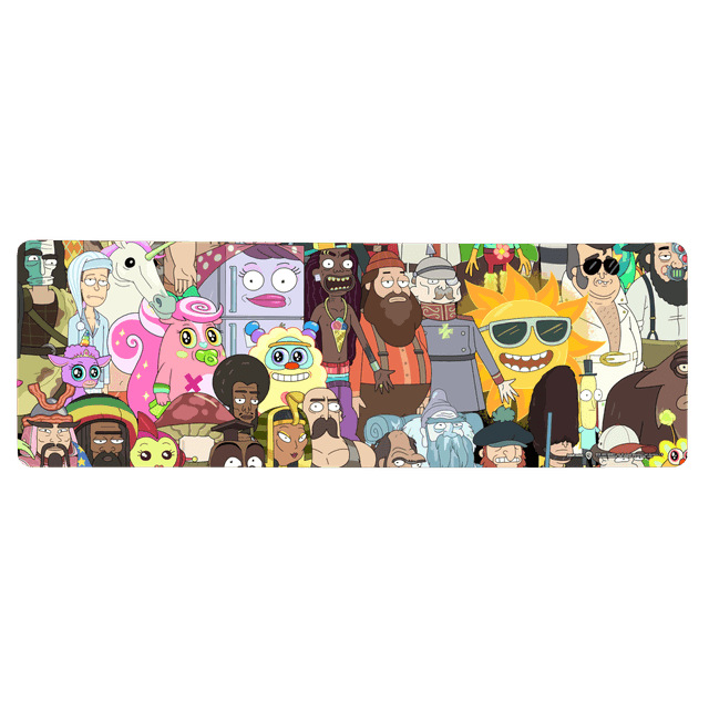 Rick and Morty Parasites Gaming Mouse Mat - Medium on Productcaster.