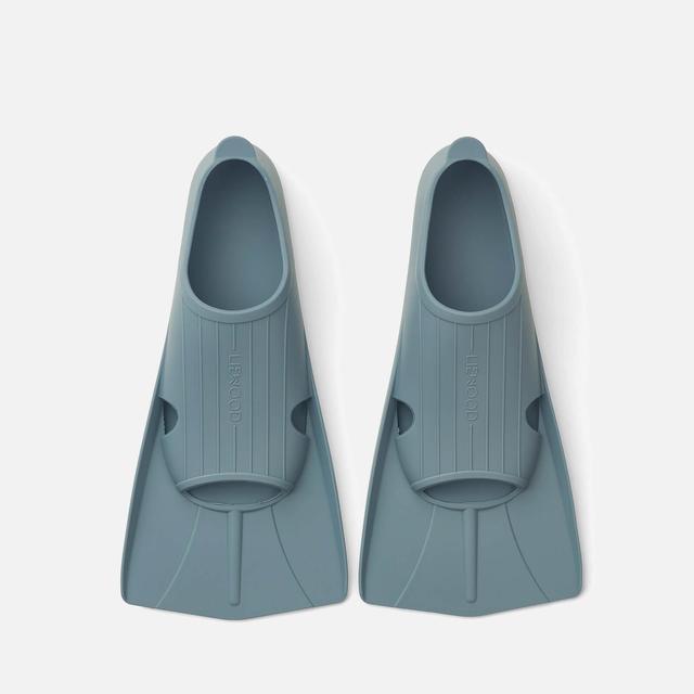 Liewood Gustav Swim Fins - Whale Blue - UK 11-13 Kids on Productcaster.