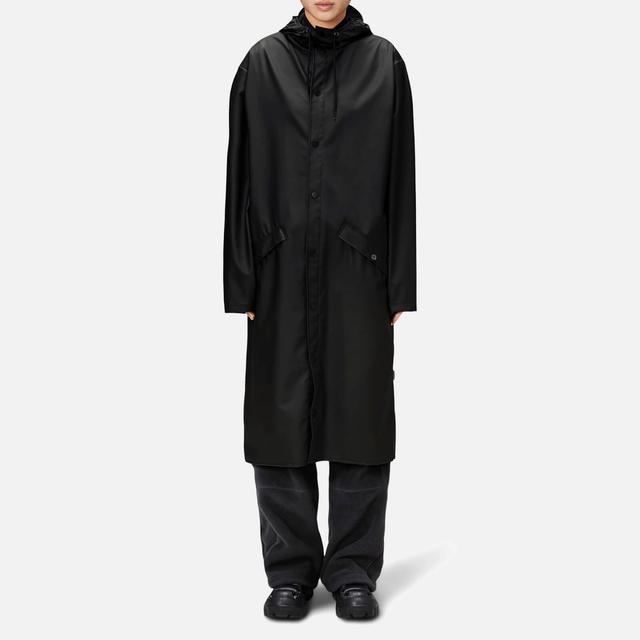 Rains Longer Jacket - Black - S on Productcaster.