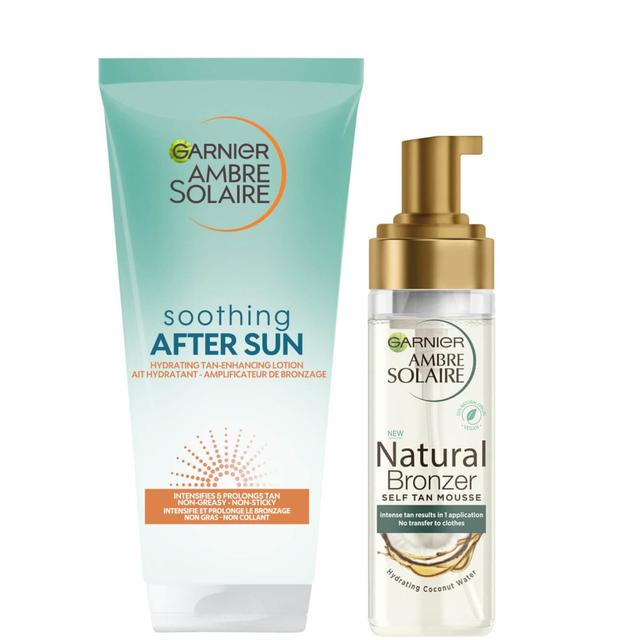 Garnier Ambre Self Tan Mousse and After Sun Tan Maintainer Bundle on Productcaster.