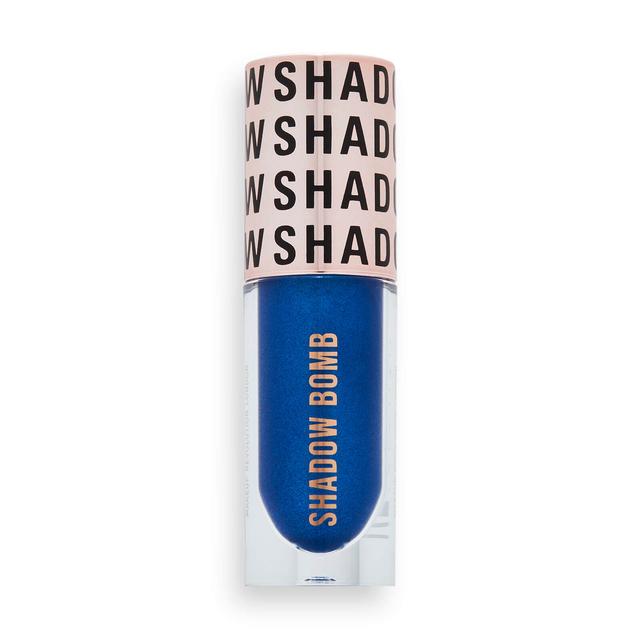 Makeup Revolution Shadow Bomb Cream Eyeshadow 4.6ml (Various Shades) - Dynamic Blue on Productcaster.