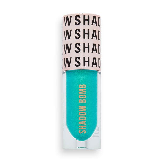 Makeup Revolution Shadow Bomb Cream Eyeshadow 4.6ml (Various Shades) - Obsessed Teal on Productcaster.