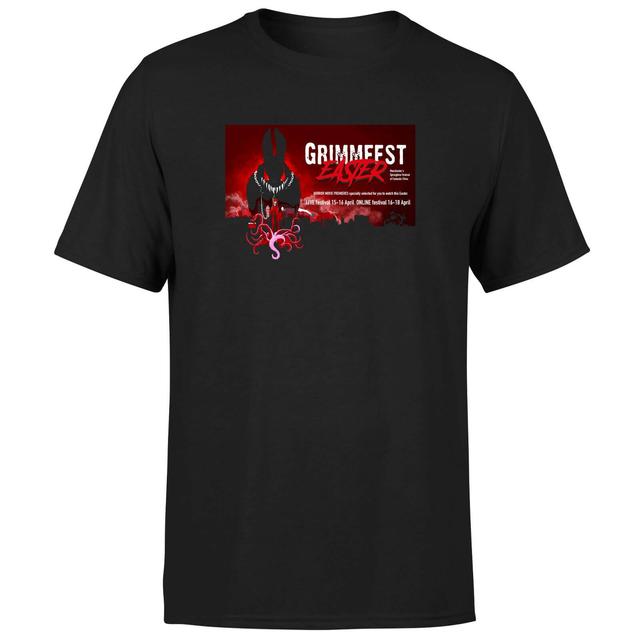 Camiseta unisex Grimmfest 2022 Easter With Grimmfest - Negro - XXL - Negro on Productcaster.