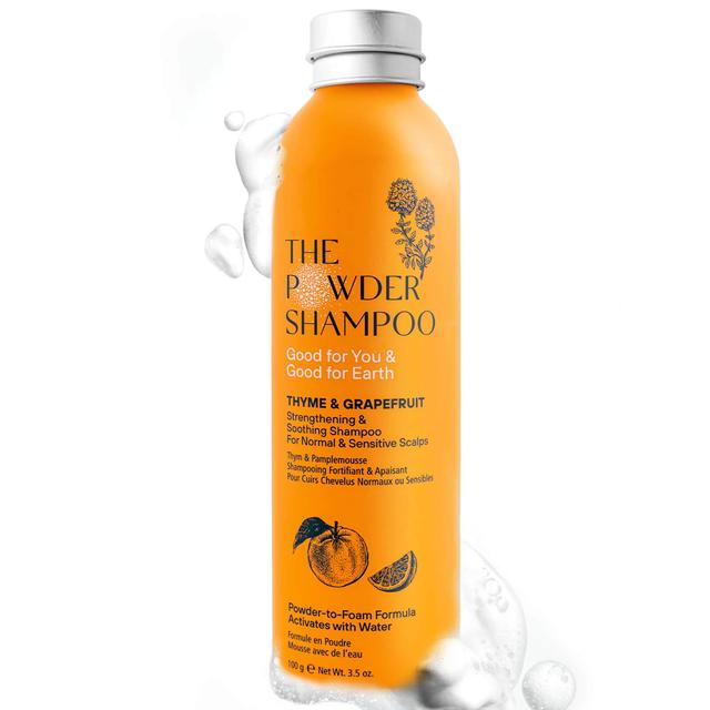 The Powder Shampoo Strengthening & Soothing Shampoo 100g (Thyme & Grapefruit) on Productcaster.