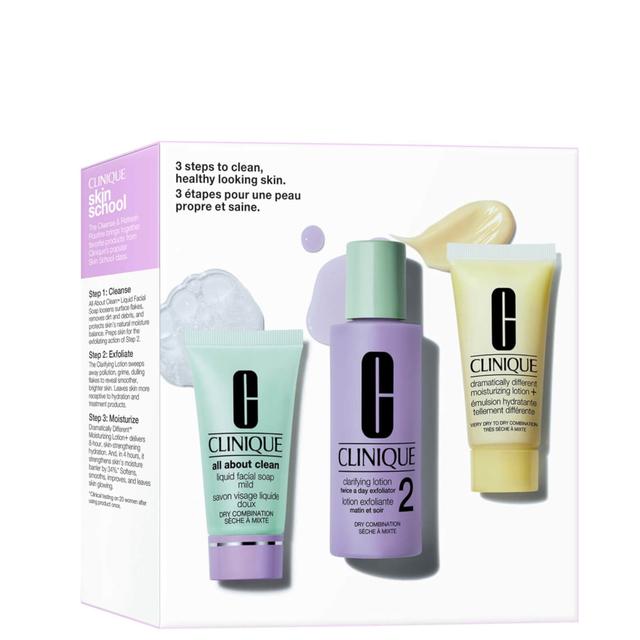 Clinique 3 Step Skin Type 2 Mini Kit (Worth £27.88) on Productcaster.