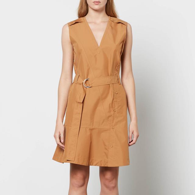 3.1 Phillip Lim Women's Cotton Poplin Mini Dress - Ochre - US 6/UK 10 on Productcaster.