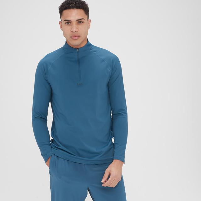 MP Férfi Tempo Ultra 1/4 Zip Felső - Mély szürke - XXL on Productcaster.