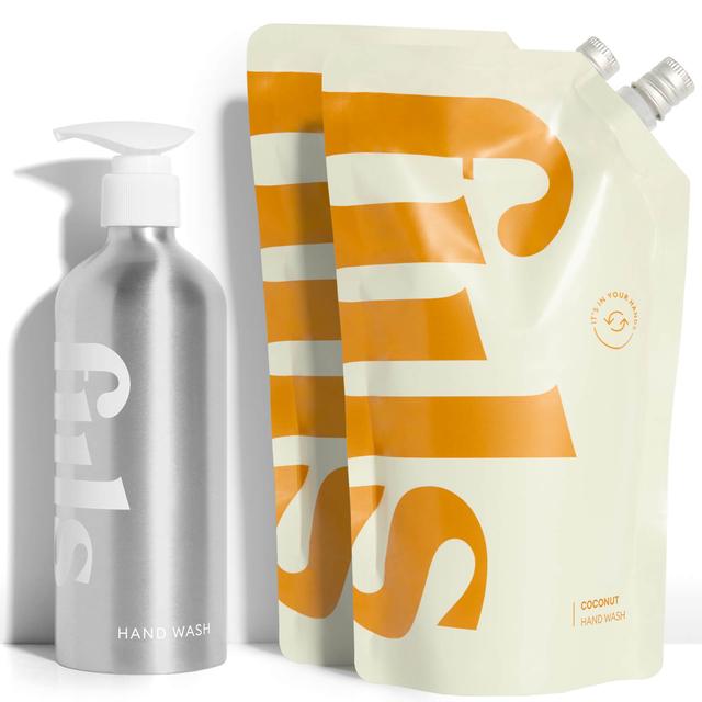 fiils The Coconut Hand Wash Kit (Various Options) - Silver on Productcaster.