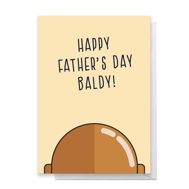 Father s Day Baldy Card Greetings Card - Standard Card on Productcaster.