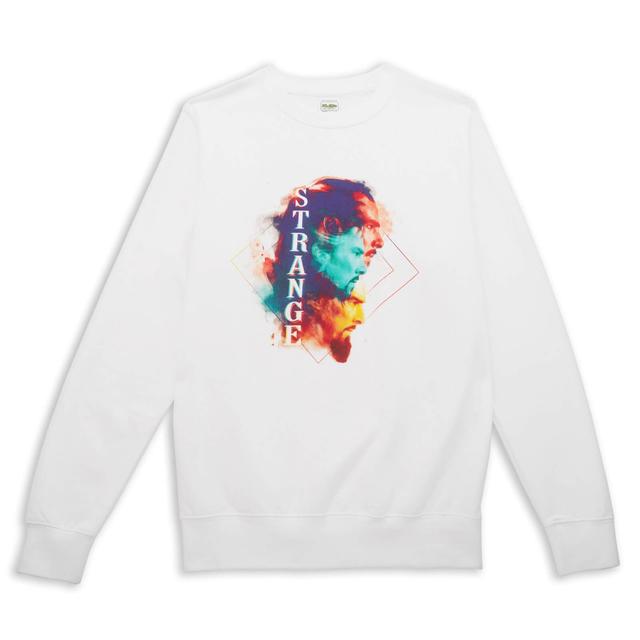 Marvel Dr Strange Vertical Sweatshirt - White - L on Productcaster.