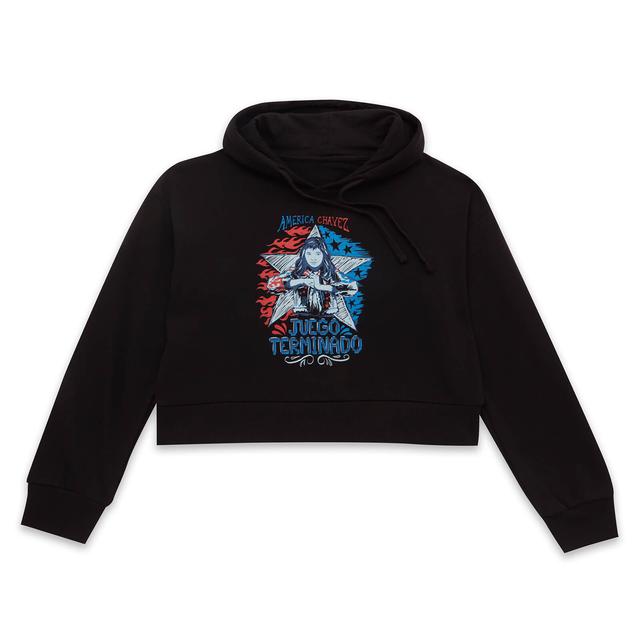 Sudadera con capucha corta para mujer Marvel Dr Strange Juego Terminado - Negro - XXL on Productcaster.