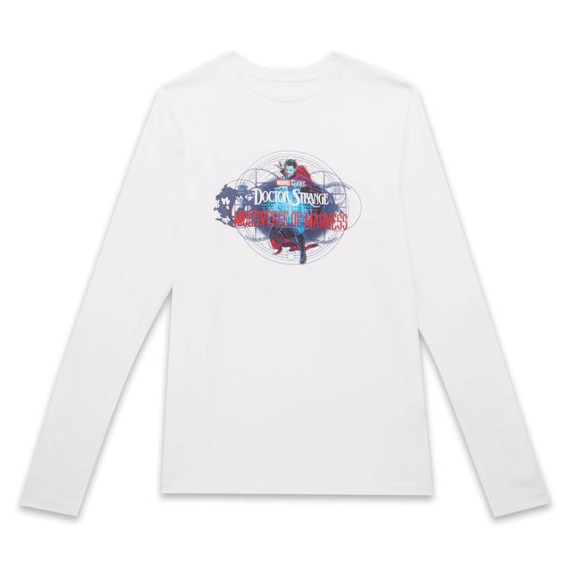 Marvel Dr Strange Composition Unisex Long Sleeve T-Shirt - White - XL on Productcaster.