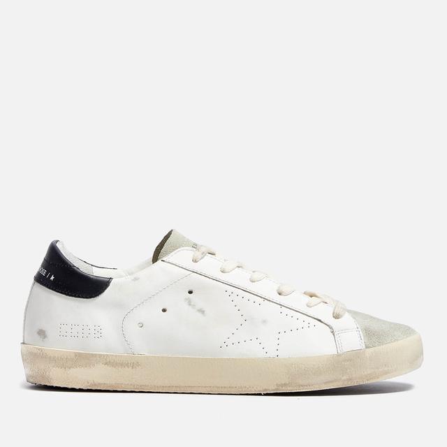 Golden Goose Superstar Leather and Suede Trainers - UK 6 on Productcaster.