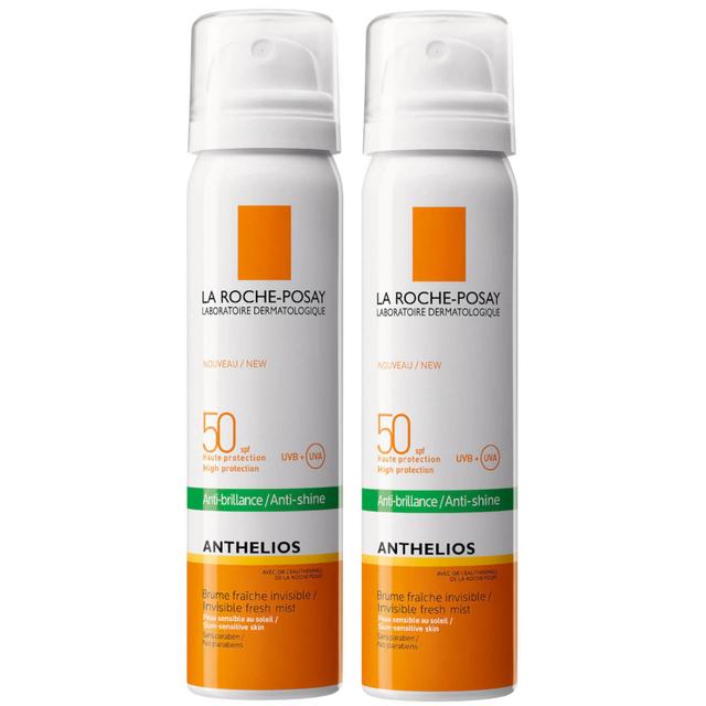 La Roche-Posay Anthelios Anti-Shine Sun Protection Invisible SPF50+ Face Mist 75ml Duo on Productcaster.