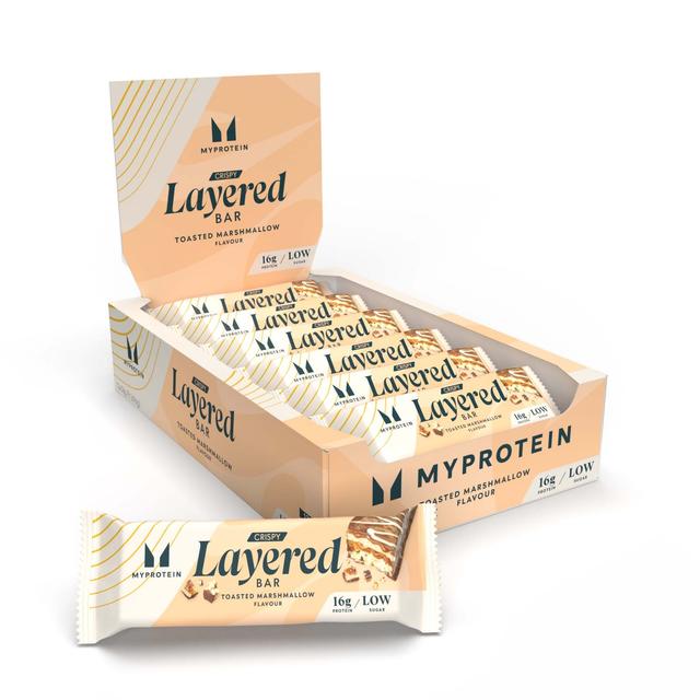 Crispy Layered Bar - 12 x 58g - Pörkölt mályvacukor on Productcaster.