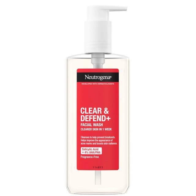 Neutrogena Clear and Defend Plus Facial Wash 200ml on Productcaster.