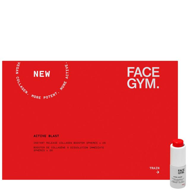 FaceGym Active Blast Instant Release Collagen Booster Spheres (Various Options) - 28 Days on Productcaster.