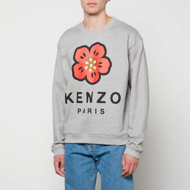 KENZO Boke Flower Cotton-Jersey Sweatshirt - S on Productcaster.