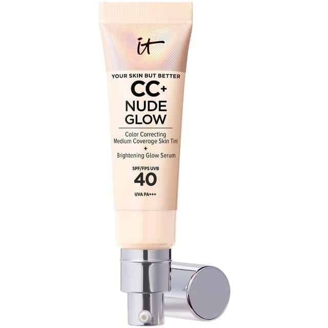 IT Cosmetics CC+ and Nude Glow Lightweight Foundation and Glow Serum with SPF40 32ml (Various Shades) - Fair on Productcaster.