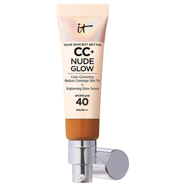 IT Cosmetics CC+ and Nude Glow Lightweight Foundation and Glow Serum with SPF40 32ml (Various Shades) - Rich on Productcaster.