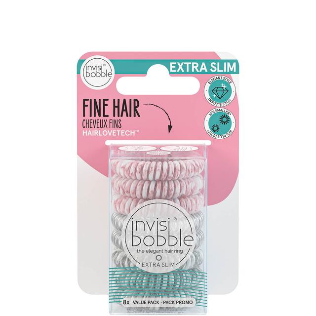 invisibobble EXTRA SLIM Value Pack (8pc) on Productcaster.