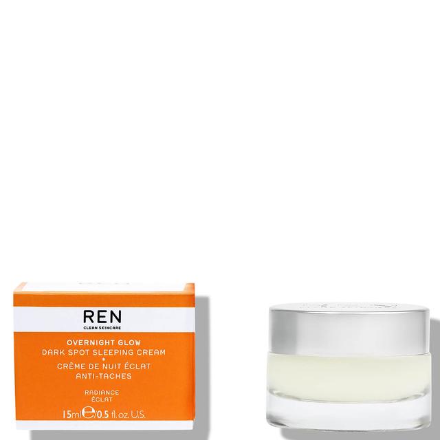 REN Clean Skincare Overnight Glow Dark Spot Sleeping Cream 15ml on Productcaster.