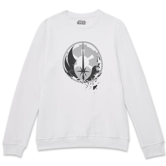 Star Wars Fractured Logos Sweatshirt - Weiß - M on Productcaster.