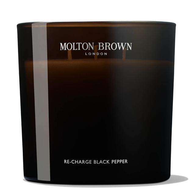 Molton Brown Re-Charge Black Pepper Luxury Scented Triple Wick Candle 600g on Productcaster.