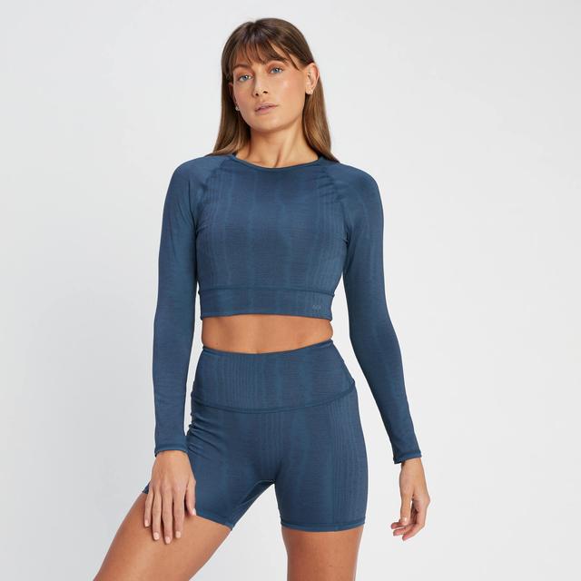 MP Női Tempo Reversible Hosszú Ujjú Crop Top - Mély szürke - XL on Productcaster.