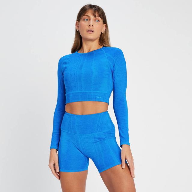 MP Női Tempo Reversible Hosszú Ujjú Crop Top - Kék - XXL on Productcaster.