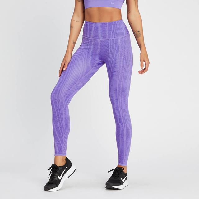 Leggings MP Tempo double face da donna - Paisley Purple - XXL on Productcaster.